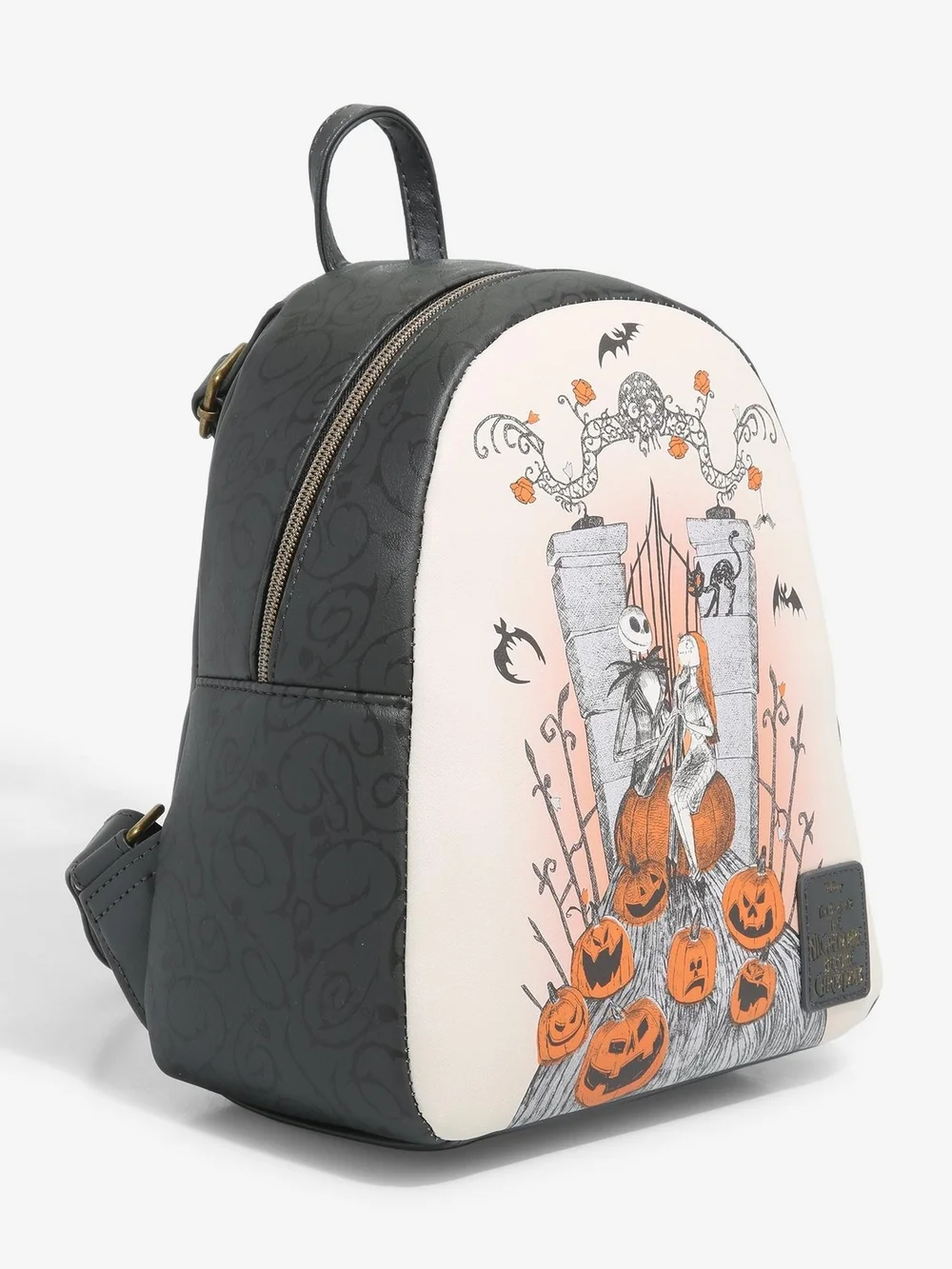 Loungefly The Nightmare Before Christmas Jack & Sally Graveyard Backpack
